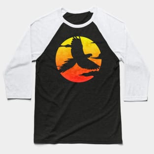 Parrot At Sunset Baseball T-Shirt